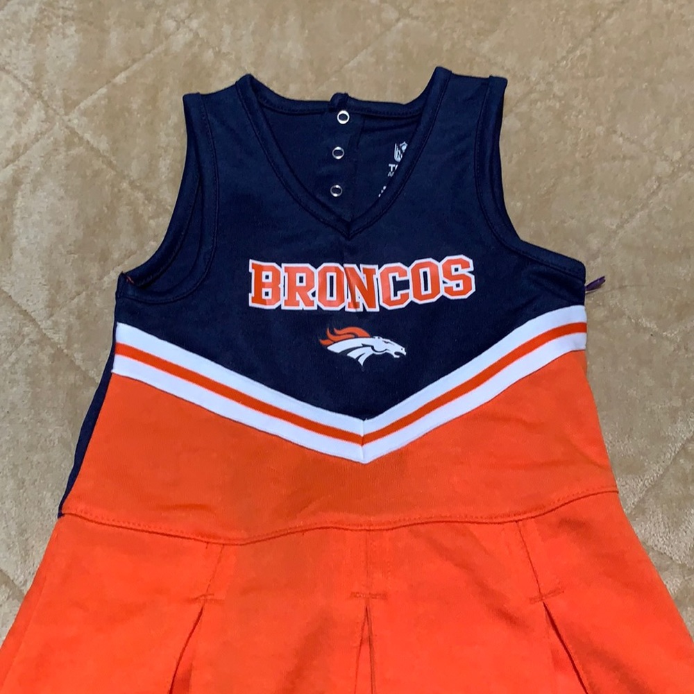 3T size NFL Cheerleader Broncos set - brand new!